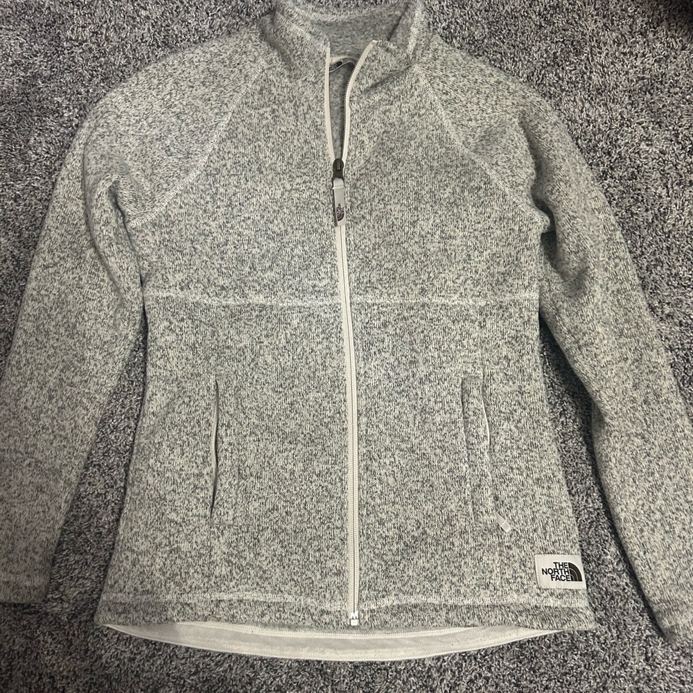 The North Face Heathered Gray Hoodie